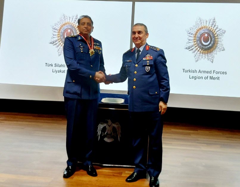 AIR CHIEF AWARDED LEGION OF MERIT IN ANKARA