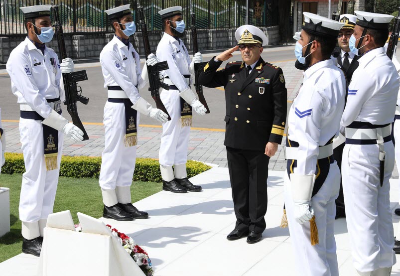 AZERBAIJAN Naval Commander and CNSD Admiral Muhammad Amjad Khan Niazi discussed matters of mutual interest at NAVAL HQ Islamabad