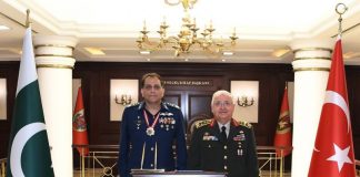 CAS Air Chief Marshal Zaheer Ahmed Babar Awarded With Coveted Legion Of Merit Of TURKISH ARMED FORCES During Official Visit To TURKEY
