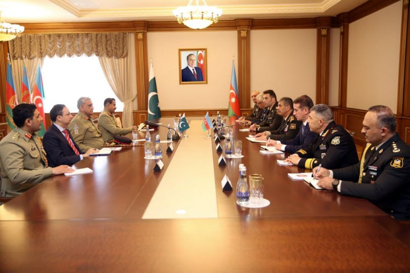COAS General Bajwa express desire to further enhance the Military and Security cooperation with AZERBAIJAN
