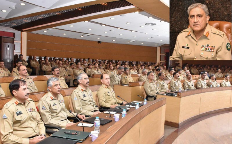 COAS General Qamar Javed Bajwa Presides The Two Days Long 78th Formation Commanders' Conference Held At GHQ Rawalpindi