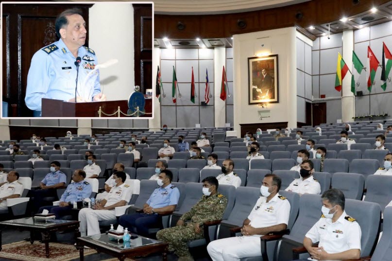 PAF Chief commends PN’s valuable services to guard Sacred maritime frontiers of PAKISTAN