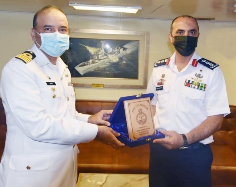 PAK NAVY Warship PNS Zulfiqar visits Aqaba port of Jordan