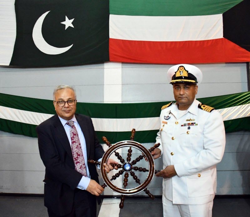 PAKISTAN NAVY Warship PNS SAIF visit to Kuwait