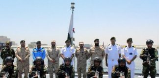 PAKISTAN NAVY Warship PNS SAIF visited Port Mina’ ash Shuwaykh Kuwait during Overseas Deployment