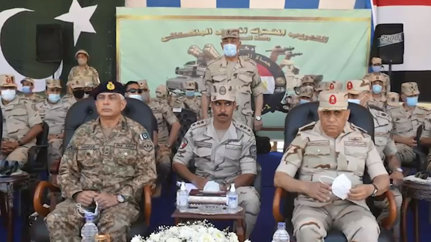 PAKISTAN and Egypt’s Maiden Sky Guards-1 Air Defense Exercise concludes at Cairo