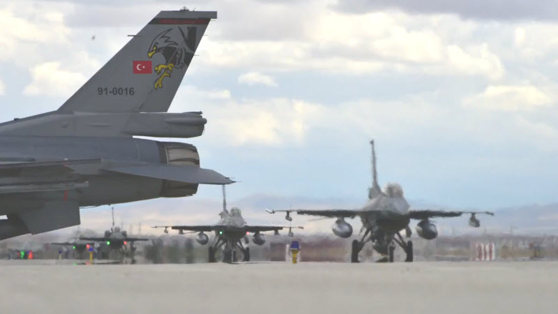 TURKISH ARMED FORCES launch Anatolian Eagle Exercise