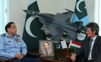 Ambassador Of Hungary Held One On One Important Meeting With CAS Air Chief Marshal Zaheer Ahmed Babar At AIR HQ Islamabad
