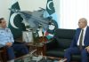 Ambassador Of Jordan H.E Ibrahim Al Madani called on CAS Air Chief Marshal Zaheer Ahmad Babar At AIR HQ Islamabad