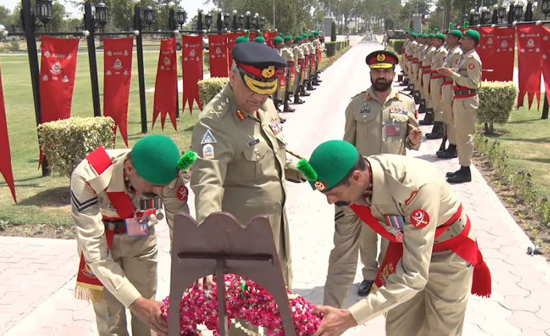 COAS General Qamar Javed Bajwa visits Punjab Regimental Centre (PRC)