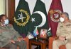 Chief of South African National Defense Forces Held One On One Important Meeting With COAS General Qamar Javed Bajwa At GHQ Rawalpindi