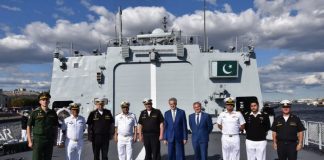 PAKISTAN NAVY Warship PNS ZULFIQUAR Returns To Operational Deployment After Successful Participation In 325th Russian Navy Day Parade