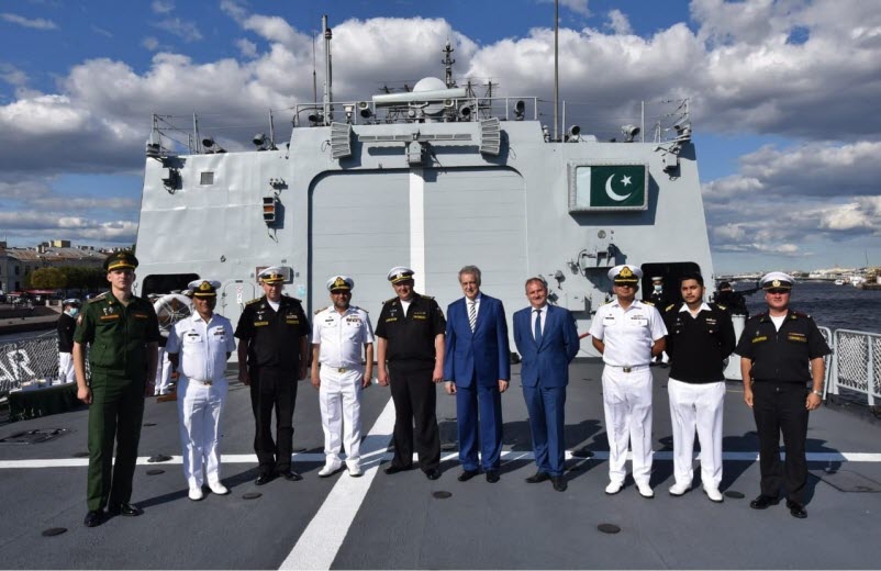 PAKISTAN NAVY Warship PNS ZULFIQUAR Returns To Operational Deployment After Successful Participation In 325th Russian Navy Day Parade