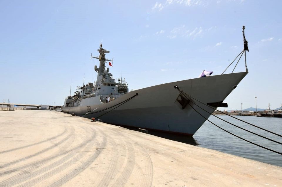 PAKISTAN NAVY Warship PNS ZULFIQUAR Visits Tunis As Part Of PAKISTAN NAVY Overseas Deployment