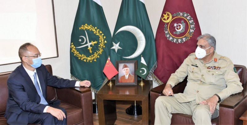 CHINESE Envoy H.E Mr. Nong Rong And COAS General Qamar Javed Bajwa Discusses CPEC And Regional Security At GHQ Rawalpindi