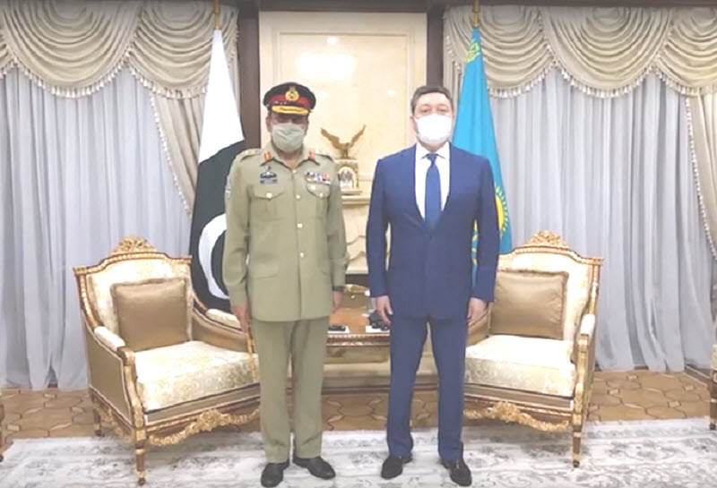 CJCSC General Nadeem Raza Held High-Profile One On One Meetings With Top Civilian And Military Leadership Of Kazakhstan