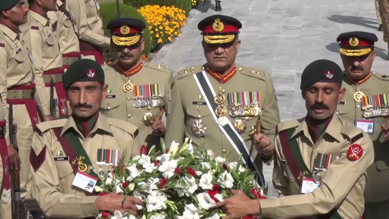 COAS General Qamar Javed Bajwa lauds role of Baloch Regiment for defending the Sacred Country PAKISTAN