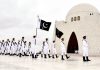 Impressive Change Of Guard Ceremony Held At Mausoleum Of FOUNDER OF SACRED PAKISTAN QUAD-E-AZAM MUHAMMAD ALI JINNAH On The Eve Of 75th Independence Day