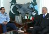 PAK AIR CHIEF and Italian Ambassador discuss defense cooperation at AIR HQ