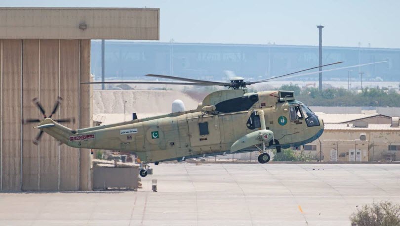 PAKISTAN NAVY Successfully Acquires The Fleet of Westland WS-61 Sea King Helicopters From Qatari Emiri Navy