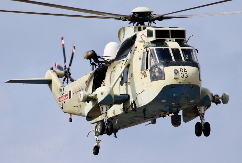 PAKISTAN NAVY procures combat fleet of Westland WS-61 Sea King Helicopters from Qatari Emiri Navy