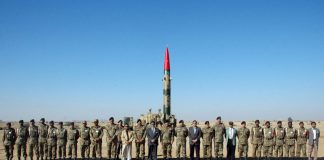 PAKISTAN Successfully Conducts Training Launch Of Ghaznazi Nuclear-Capable Hypersonic Surface To Surface Ghaznavi Ballistic Missile