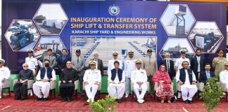 The installation of the new state of the art facility will significantly help to maximize the productivity of Karachi Shipyard and Engineering Works (KS&EW)