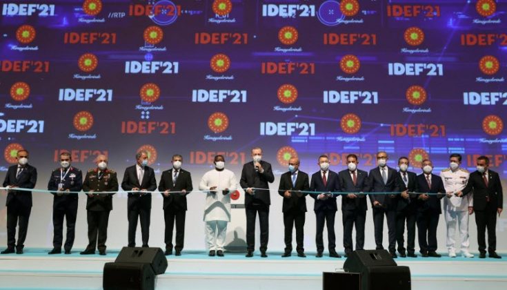 TURKISH President H.E Mr. Recep Tayyip Erdogan Inaugurates the 15th Edition of IDEF 21