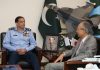 Japanese Ambassador To PAKISTAN Held One On One Important Meeting With CAS Air Chief Marshal Zaheer Ahmed Babar At Air HQ Islamabad