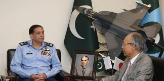 Japanese Ambassador To PAKISTAN Held One On One Important Meeting With CAS Air Chief Marshal Zaheer Ahmed Babar At Air HQ Islamabad