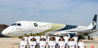 PAKISTAN NAVY Inducts First Brazilian Embraer Lineage 1000 Jetliner Twin Engine Long Range Maritime Patrol Aircraft In Its Arsenal