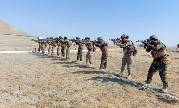 Special Forces Operators of PAKISTAN TURKEY and AZERBAIJAN During Three Brothers 2021 Trilateral Exercise