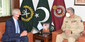 UNHCR Filippo Grandi Held Important Meeting With COAS General Qamar Javed Bajwa At General Headquarters Islamabad