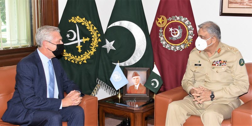UNHCR Filippo Grandi Held Important Meeting With COAS General Qamar Javed Bajwa At General Headquarters Islamabad