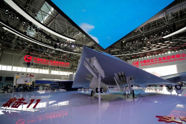 CHINA Unveils Hi-Tech GJ-11 Next Generation Stealth Combat Drone At Airshow in Zhuhai