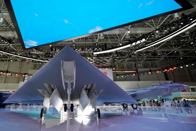 CHINA stakes claim on stealth unmanned warfare at Airshow 2021 in Zhuhai, GJ-11 Long Range Stealth Armed Drone of CHINA
