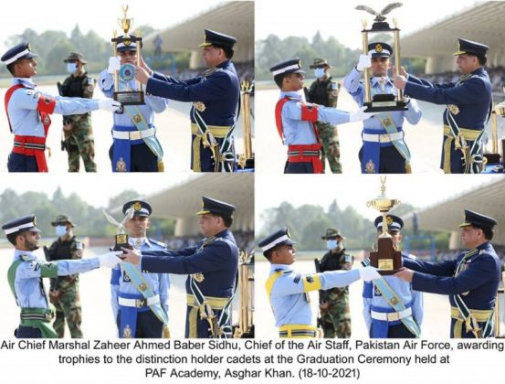 Graduation ceremony of PAF 145th GD (P) and 91st ENGG and 101st AD Course held in Risalpur