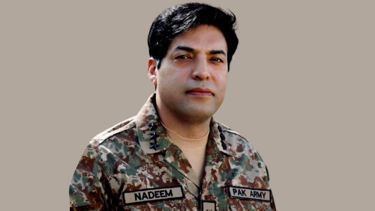 Head of DG ISI Lt. General Nadeem Anjum