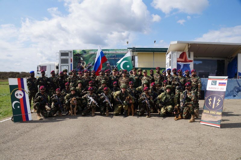 PAKISTAN And Russia's Special Forces Exercise Druzhba-VI Successfully Concludes At Molkino Training Area In Krasnodar