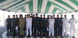 PAKISTAN NAVY Warship PNS ALAMGIR visits Port Berenice Egypt