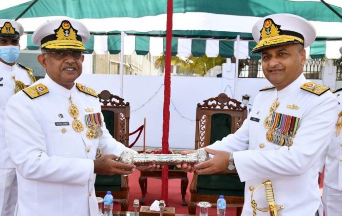 Vice Admiral Ovais Ahmed Bilgrami Assumes The Command Of COMPAK In A Prestigious And Graceful Ceremony