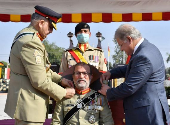 COAS General Bajwa Visited Armored Corps Regimental Centre Nowshera And Installs New Colonel Commandant Of Armored Corps
