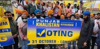 Disintegration Of Fragile Indian Union Kicks Off As Brave Sikhs Voted For the Independence Of Khalistan In Punjab Independence Referendum