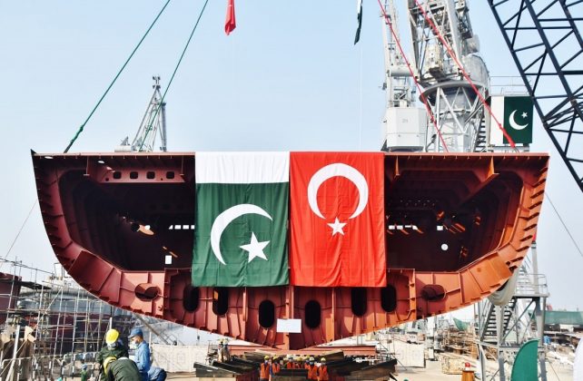 Keel Laying Ceremony Of PAKISTAN NAVY 4th and Final MILGEM Class Corvettes Held at KS&EW