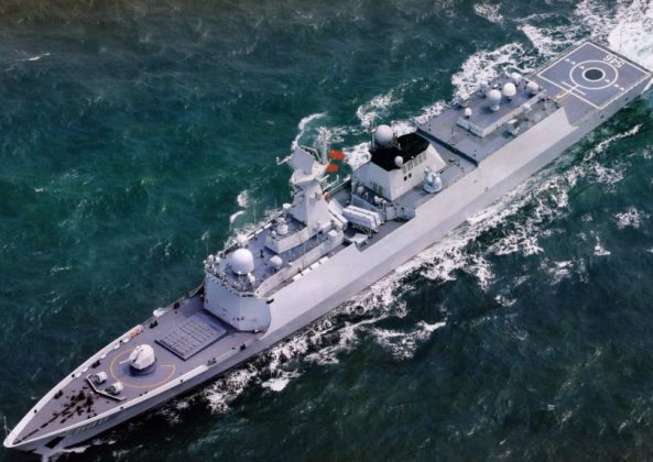 PAKISTAN NAVY Monday commissioned the first CHINESE-made 054 Alpha Guided Missile Frigate PNS Tughril in its fleet