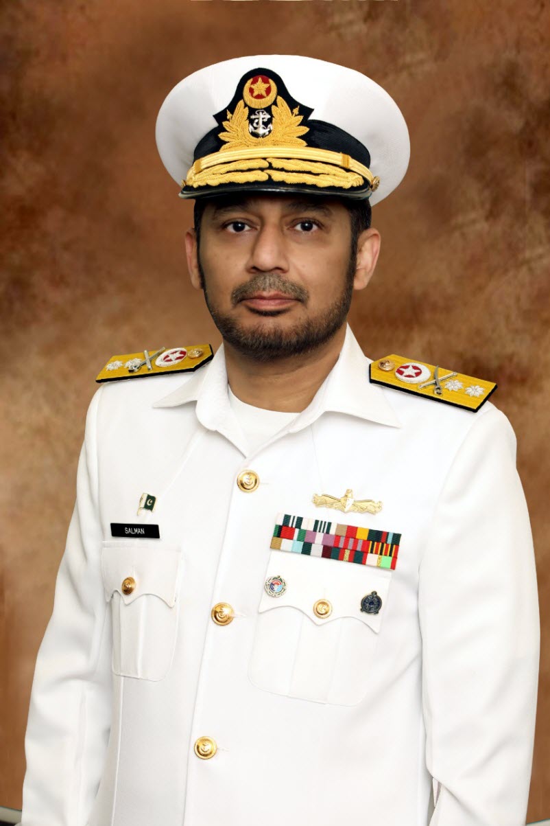 PAKISTAN NAVY Promotes Commodore Syed Ahmed Salman To Rank Of Rear Admiral With Immediate Effect