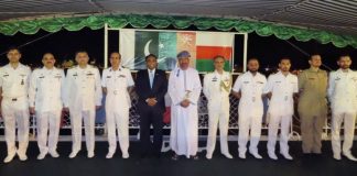 PAKISTAN NAVY Ship Flotilla Visits Bahrain And Oman