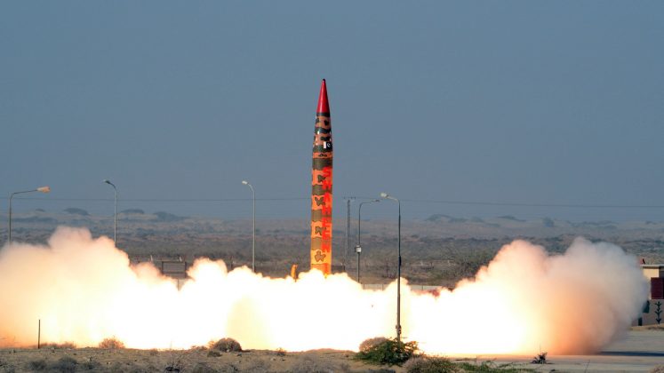 PAKISTAN Successfully Test Fires Nuclear-Capable Shaheen-1A Ballistic Missile Capable Of Destroying Targets Deep Inside india