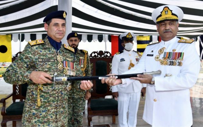 Rear Admiral Javaid Iqbal Assumes Command As Commander Coast In A Graceful Ceremony In Karachi