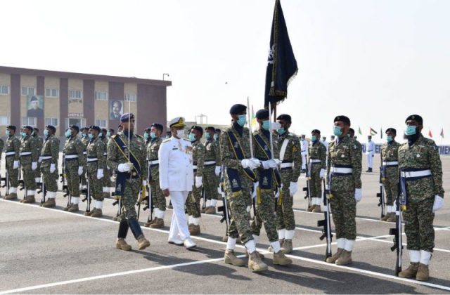 Rear Admiral Javaid Iqbal assumed command as Commander Coast